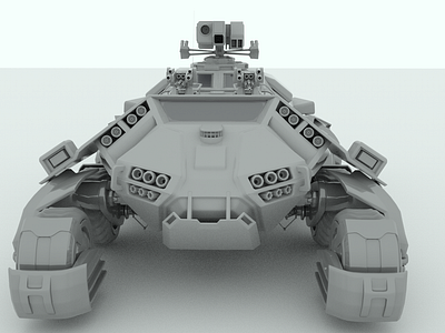 Tank Model 3d 3d modeling animation rendering