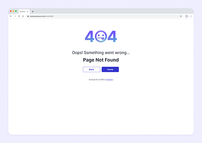 404 Page Not Found | Redesign ui