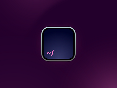 Warp terminal MacOS Replacement Icon app apple application big sur code console dev developer dock ide logo mac macos mavericks replacement icon rust sonoma terminal