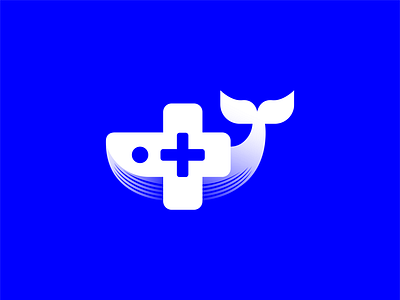 🐋 MediWhale: The Future of Healthcare Branding! 🩺 branding design health tech healthcare solutions healthtech icon logo logo design medical modern logo