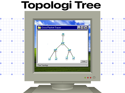 Apa itu Topologi Tree carousel graphic design infographic instagram networking topology