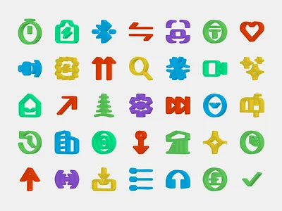 Pixel-Perfect 3D Icons | 100 Icons 3d 3d assets 3d icons 3d illustrations 3d marks 3d symbols icon icons icons pack mark ui user interface icons wireframe