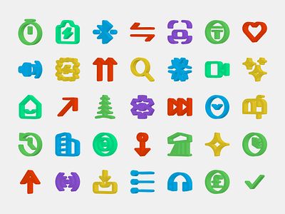 Pixel-Perfect 3D Icons | 100 Icons 3d 3d assets 3d icons 3d illustrations 3d marks 3d symbols icon icons icons pack mark ui user interface icons wireframe