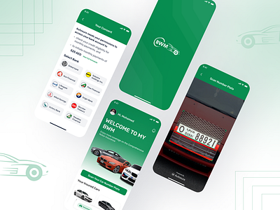 BWM - Motor Insurance App 3d branding graphic design insurence logo motion graphics ui