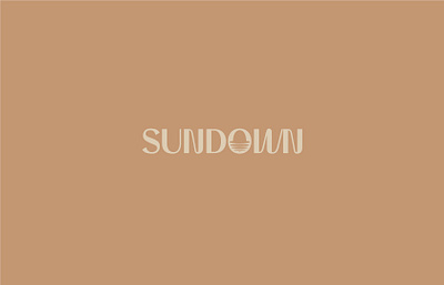 SUNDOWN branding design graphic design illustration logo sundown typography