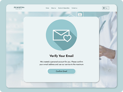 Verify Your Email Form concept design email figma form ui ux
