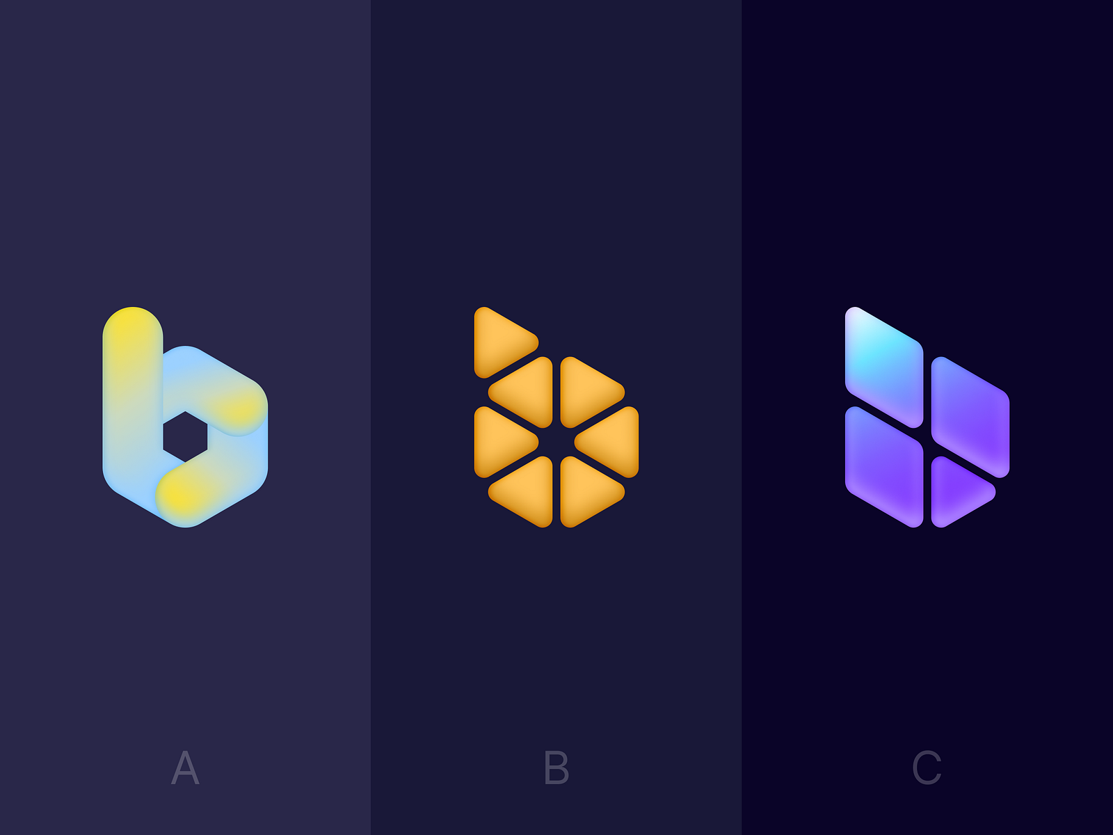 Blockod | Logo options by Oleg Coada on Dribbble