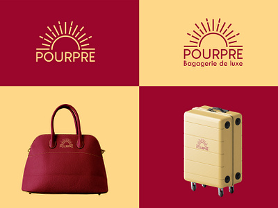 Visual identity for a luxury luggage brand branding design fashion graphic design logo logo design luxury visual indentity