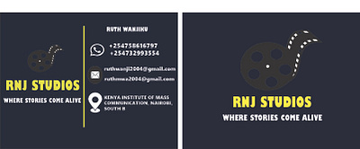 Business Card 1 graphic design