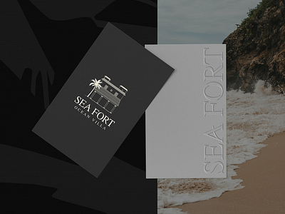 Coastal luxury villa logo adobe illustrator beach brand design brand identity branding coastal design graphic design hospitality hotel illustration logo logo design logotype ocean resort typography vacation vector villa