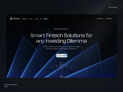 Fintech Landing Page bank website design banking banking platform ui ux crypto defi exchange finance financial fintech landing page investment landing page landing page design inspiration money startup trading ui designer ui ux wallet web design inspiration webdesigner