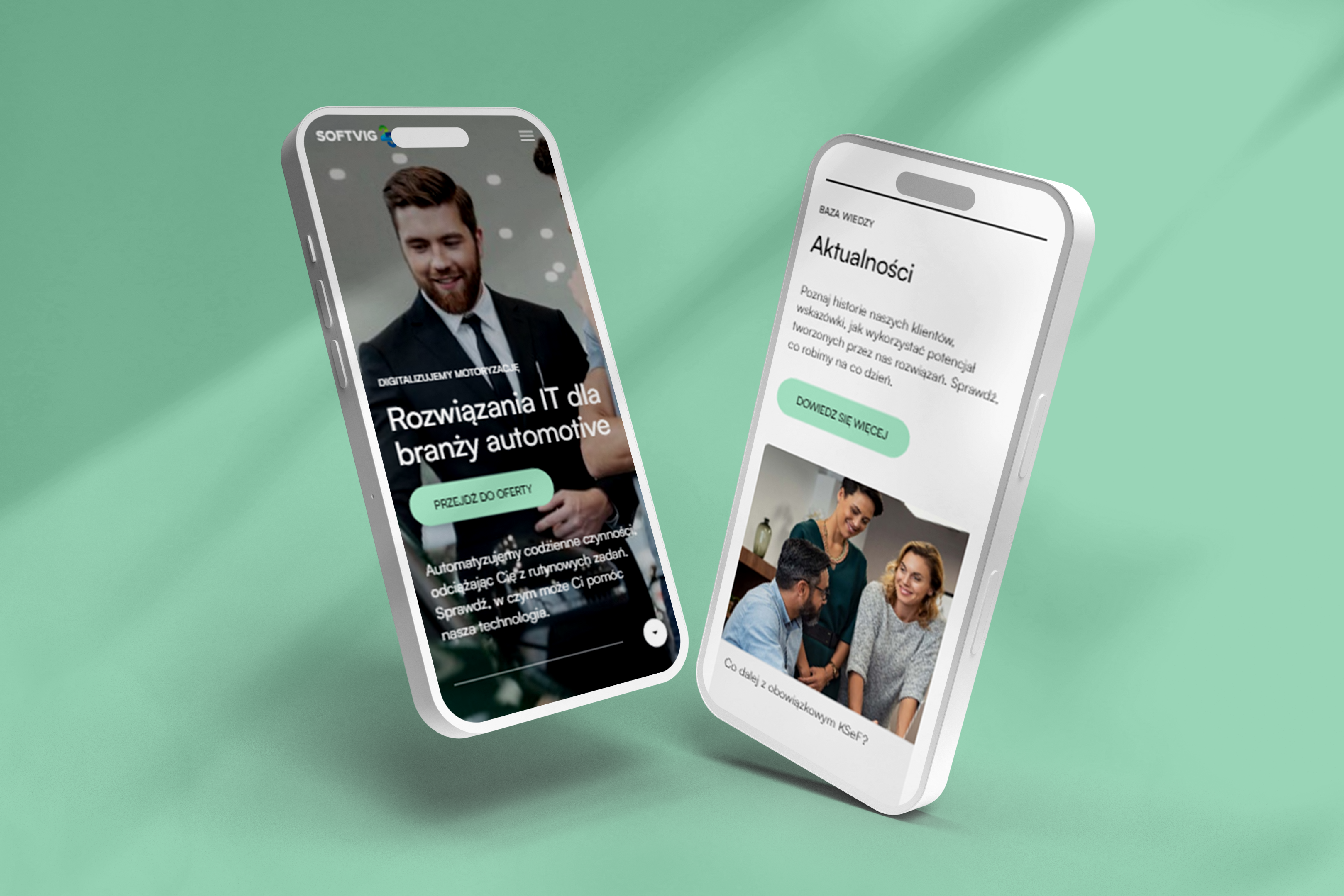 Softvig - the leading IT brand for the automotive industry animation clean clean ui desing figma graphic design landing page ui ux web web design website website design