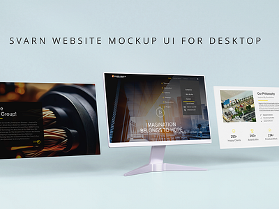 Svarn Website Ui Mockup branding figma graphic design ui visual website