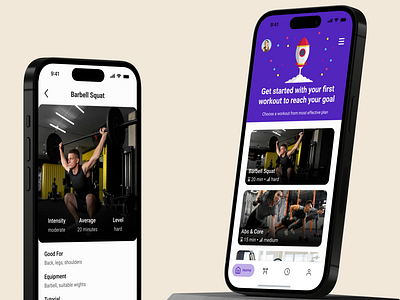 Workout that Works for you Ux\Ui app figma ui ux