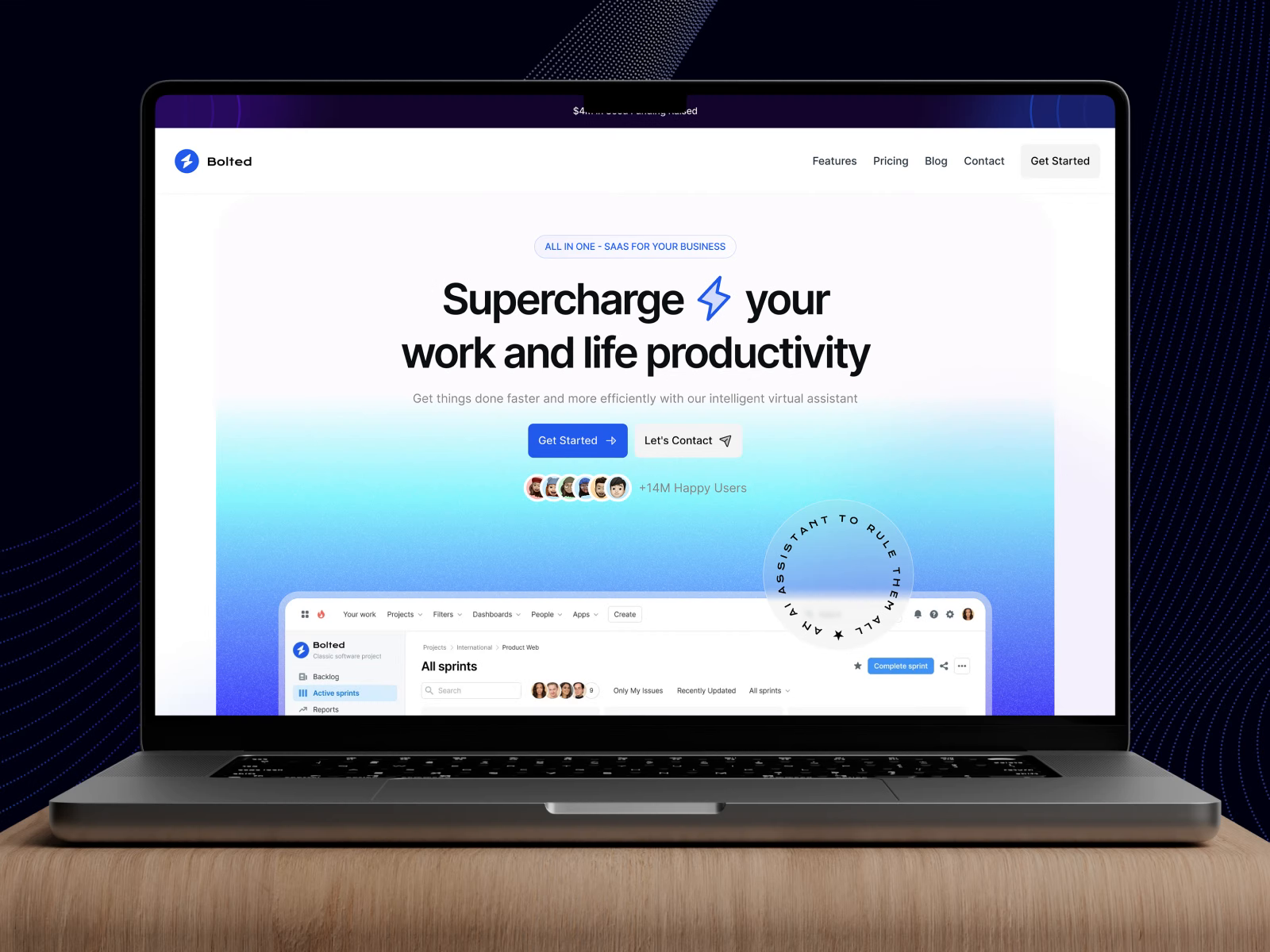 Example of Website Design (~7 Pages)