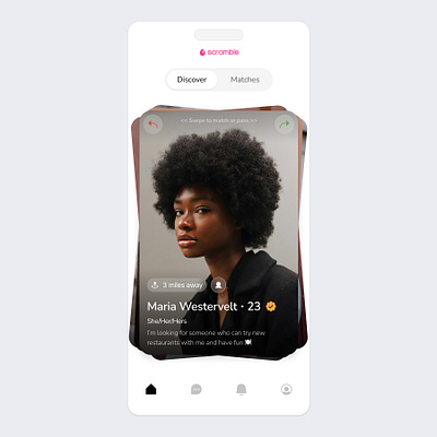 Dating app exploration✨ app design cards dating app figma mobile app swipe cards ui user interface