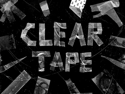 Clear Tape Pack (200 PNGs + 10 Free Samples) clear design download free graphic design pack poster realistic tape transperant