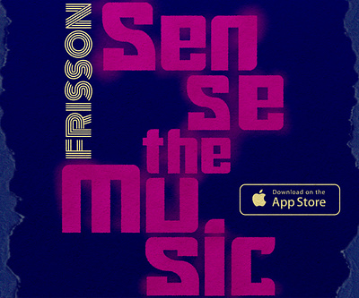 Frisson design frisson graphic design music app