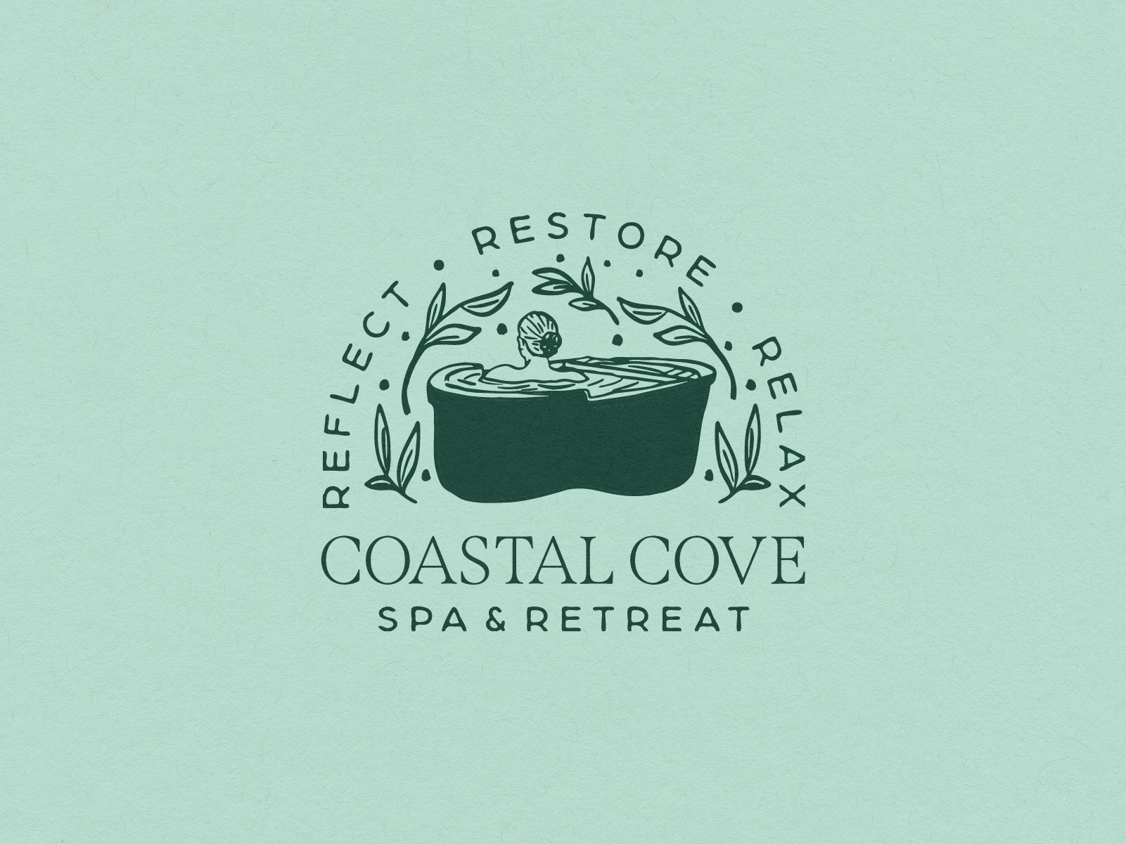 Spa Logo Exploration adobe illustrator branding design graphic design illustration logo logo exploration