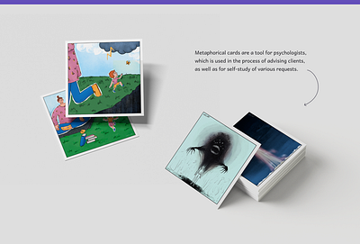 Metaphorical cards after effects animation branding graphic design illustra illustration