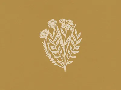 Wildflowers Illustration design drawing flowers graphic design illustration sketch