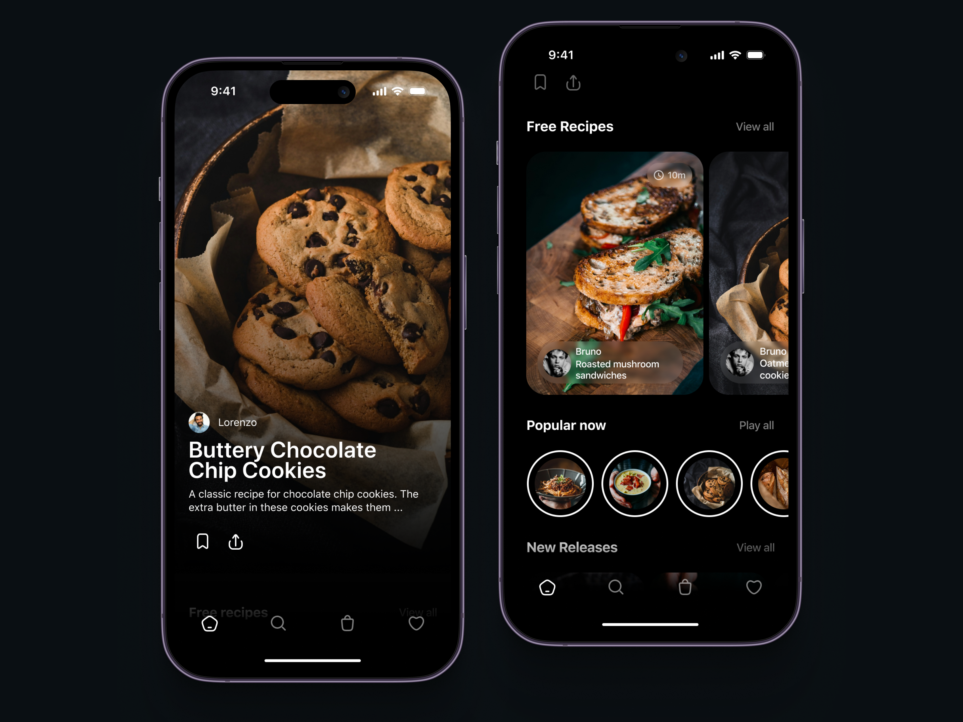 Cooking app app app design concept cooking app design food graphic design health interface ios recipe app recipes restaurant ui ux
