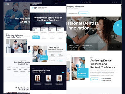😁 Brighten your online presence with Happysmile - the ultimate dentist happysmile healthcare web design web development wordpress