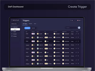 Reveal Dashboard Potential: UI/UX-Designed Trigger Widget trigger triggers ui uiux ux web3