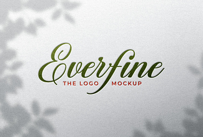 Full Color Logo Mockup embossed logo mockup full color logo mockup