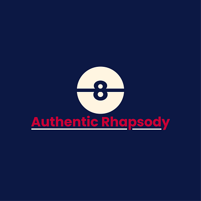 Authentic Rhapsody Logo billiard brand design branding branding design design graphic design illustration logo logo design pool vector