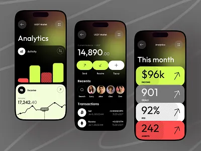 Crypto app design app design blockchain crypto crypto currency crypto design crypto exchange mobile design ui ux wallet