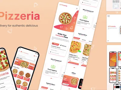 Pizza Website Design & Pizza App Design: A Complete Case Study foodapp foodbookingapp fooddeliveryservice foodie foodwebsite landingpagedesign onlineorder pizzaapp pizzaappdesign pizzabestui pizzalandingpage pizzashop pizzatrendingui pizzawebdesign pizzawebsitedesign uidesign uiux uiuxdesign webdesign websiteui