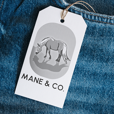 Mane and Co création clothe creation french horse illustration logo mane