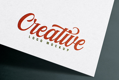 Debossed Logo Mockup White Card debossed logo mockup white card embossed logo mockup