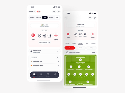 Live Sports Score App app application euro 2024 favourite flashscore following football livescore livescroing mobile mobile livescore modern sofascore sport sport mobile stream stream app teams ui ux