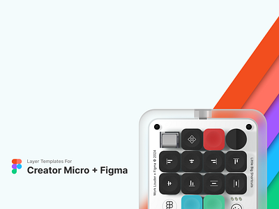 Layer templates for Creator Micro + Figma creatormicro figma template ui ux