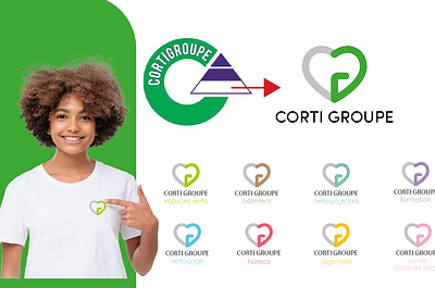 Rebranding Corti Groupe l Propuesta branding graphic design identidad visual identity logo