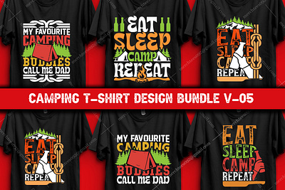 Camping T-Shirt Design- Camping T-shirt adventure camping shirt camping t shirt