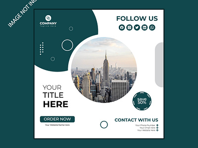 Social media post design, Digital marketing agency social media post social media post design