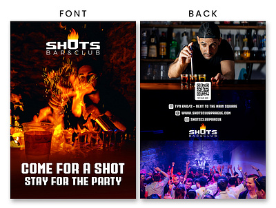 Shots Bar & Club Flyer flyer for shots bar club shots bar club flyer