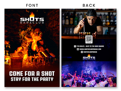 Shots Bar & Club Flyer flyer for shots bar club shots bar club flyer