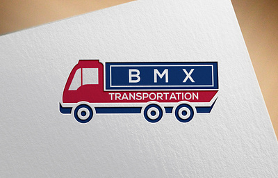 BMX TRANSPORTATION LOGO DESIGN illustration