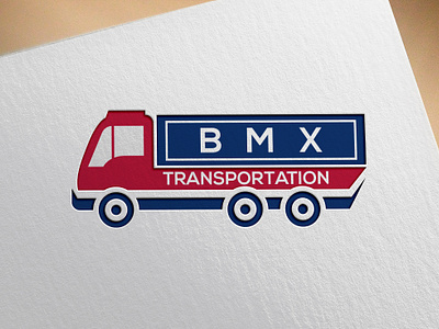 BMX TRANSPORTATION LOGO DESIGN illustration