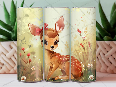 Lovely Cute Dear Skinny Tumbler Wrap 20 oz tumbler 30 oz tumbler color image custom tumbler cute dear template cute vector art dear vector design design tumbler illustration lovely tumbler lovely vector photography skinny tumbler sublimation tumbler sublimation tumbler template tumbler warp vector art waterslide tumbler