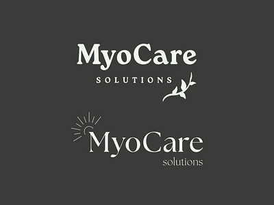 Myofunctional Therapy Logo - MyoCare Solutions adobe adobe illustrator branding design graphic design logo myofunctional orofacial procreate relaxing therapy visual design