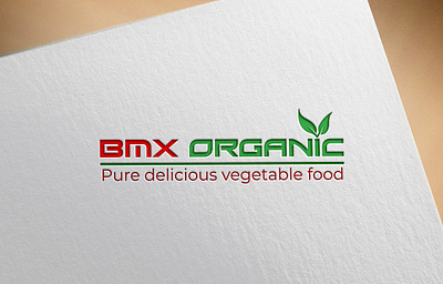 BMX ORGANIC LOGO DESIGN illustration