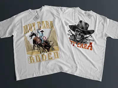 Western Rodeo Cowboy T-Shirt Design chaos cowboy design cowboy skull cowboy t shirt design graphic design graphic t shirt illustration retro t shirt retro vintage t shirt rodeo cowboy skull streetwear t shirt design t shirt design tee tee design tshirt design typography t shirt design vintage t shirt design western t shirt y2k t shirt design