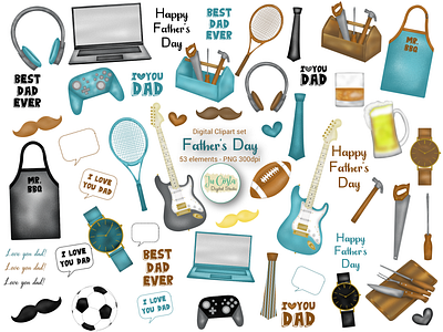 Father's Day Clipart clipart graphic design