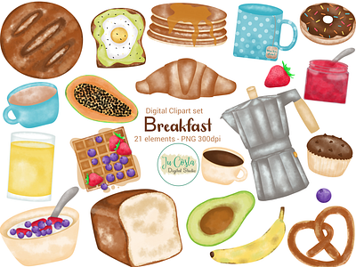 Breakfast Clipart clipart graphic design