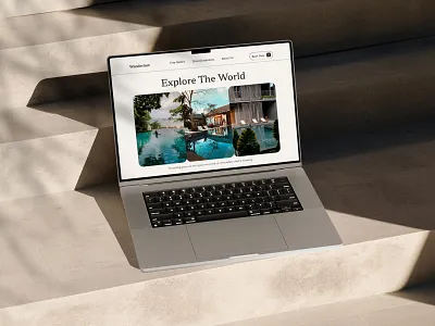 Travel Company Landing Page Design For Wanderlust! branding landing page design landing page designer mobile app designer product designer travel company ui designer ui ui designer ui ux designer user interface designer ux designer web designer website designer